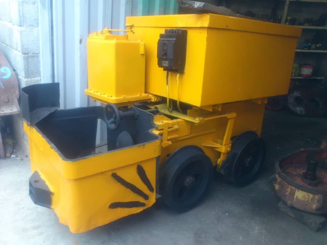 تصویر لوکوموتیو معدن ۲.۵ تن روسی